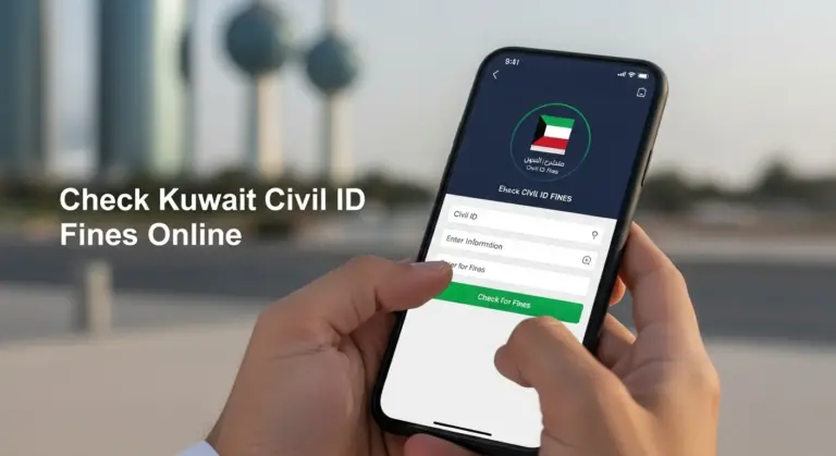 Check Kuwait Civil ID Fines Online